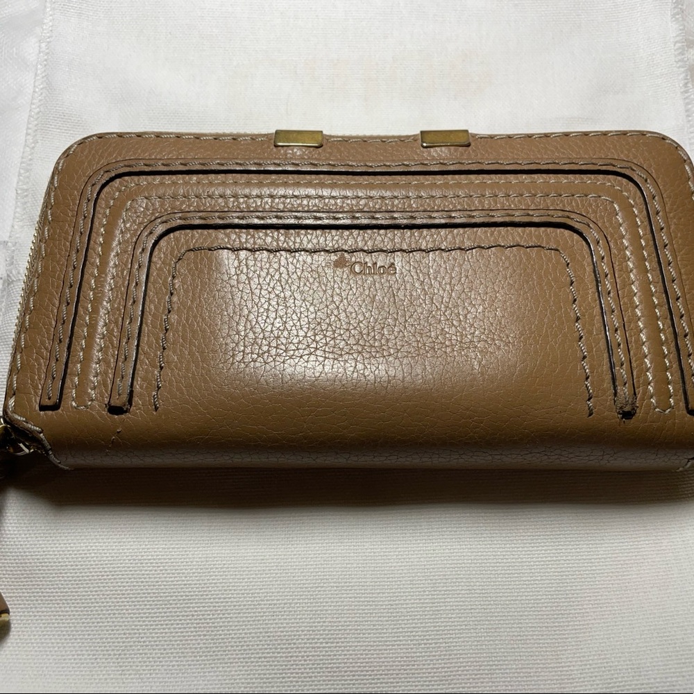 Chloe Marcie Long Zippered Wallet